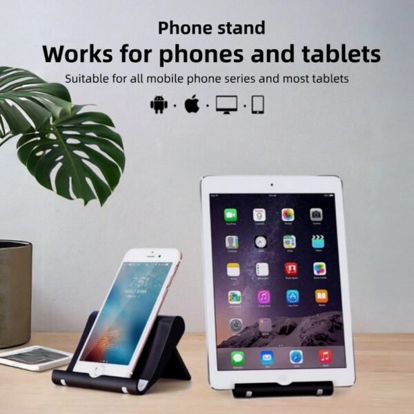 主图 Mobile phone stand lazy shooting desktop live broadcast dedicated mobile phone stand tablet iPad support stand folding stand