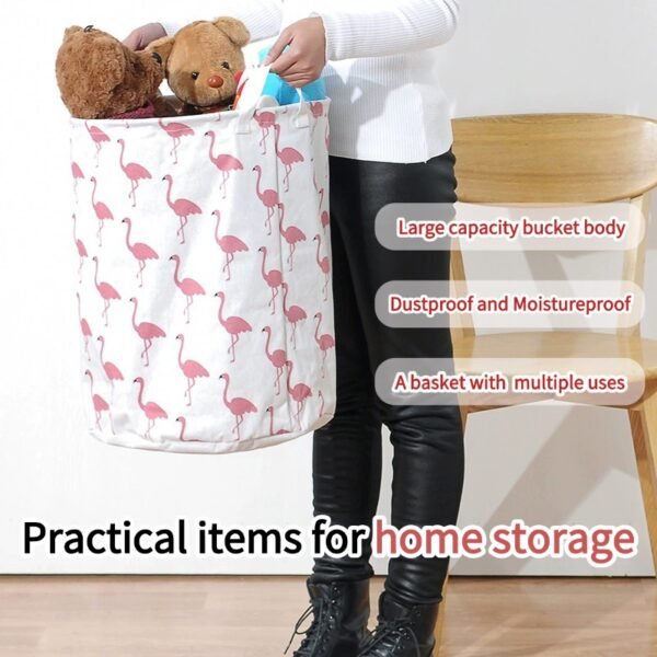 Practical household large-capacity laundry basket clothing storage bucket