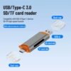 Multi-function card reader 4 in 1 universal USB/TYPE-C for mobile phones and computers, cameras, SD cards and TF cards