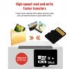 主图1 64G memory card, compatible with mobile phones, tablets, MP3 players, dashcams, Bluetooth speakers