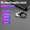Wireless single-ear Bluetooth headset mini ultra-small sports invisible long standby