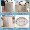 Practical household large-capacity laundry basket clothing storage bucket