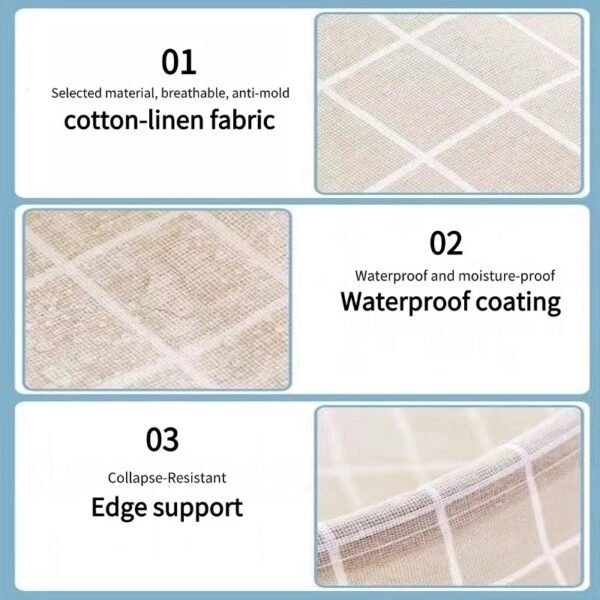 Practical household large-capacity laundry basket clothing storage bucket