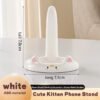 Portable foldable and retractable desktop mobile phone holder for lazy people chasing dramas