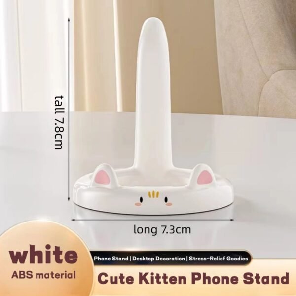 Portable foldable and retractable desktop mobile phone holder for lazy people chasing dramas