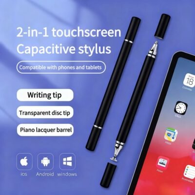 Two-in-one stylus pen suitable for Apple IPAD Huawei pencil handwriting capacitive pen