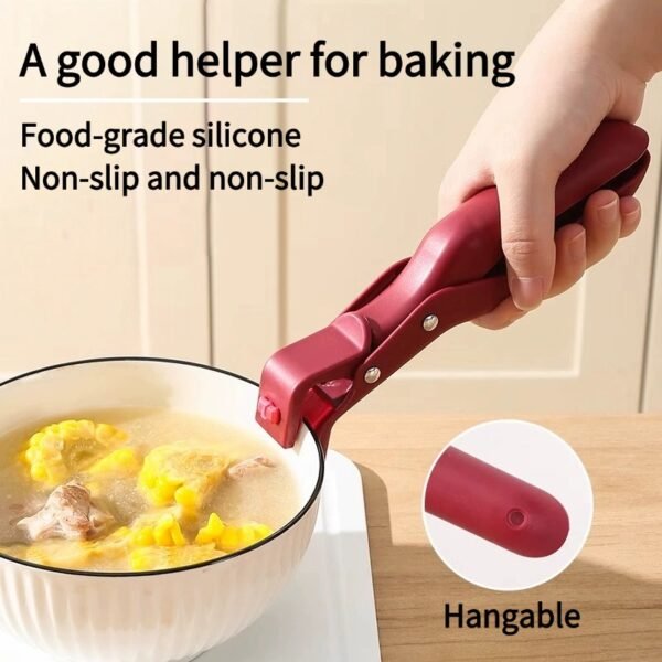 Anti-scalding clips for kitchen, anti-scalding pot, bowl and plate, microwave oven, silicone vegetable clips, steaming pot artifact