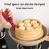 Anti-scalding clips for kitchen, anti-scalding pot, bowl and plate, microwave oven, silicone vegetable clips, steaming pot artifact