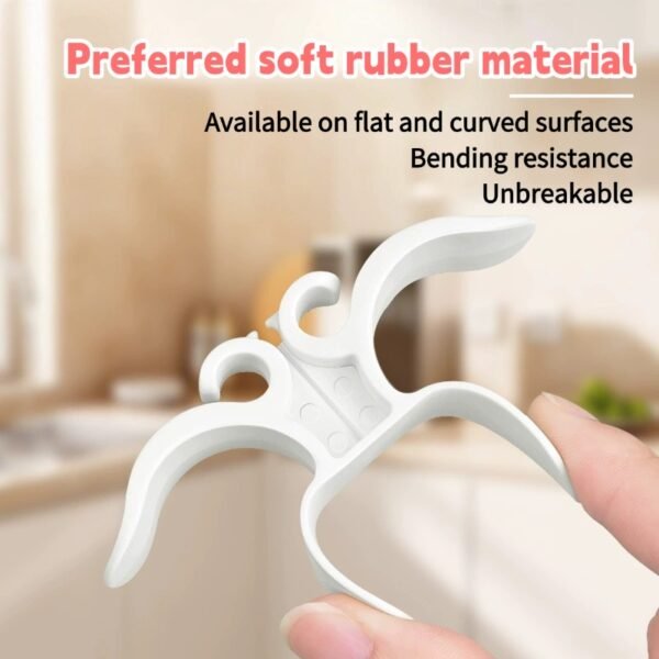 Household cable organizer power cord holder kitchen wall mounted plug holder