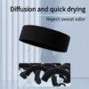Solid color yoga headband sports headband elastic sweat-absorbent fitness antiperspirant headscarf hair accessories