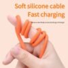 120W three-in-one data cable for super fast charging, suitable for Apple and Android Type-c one-to-three chargers