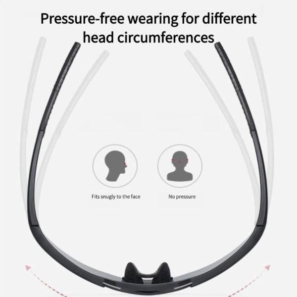 稿定设计-3 Large frame sports cycling windproof sunglasses mountaineering European and American high-end sunglasses