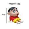 Crayon Shin-chan mobile phone holder lazy mobile phone holder hand-made movable model cute desktop ornaments doll gift