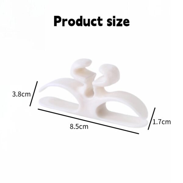 Household cable organizer power cord holder kitchen wall mounted plug holder