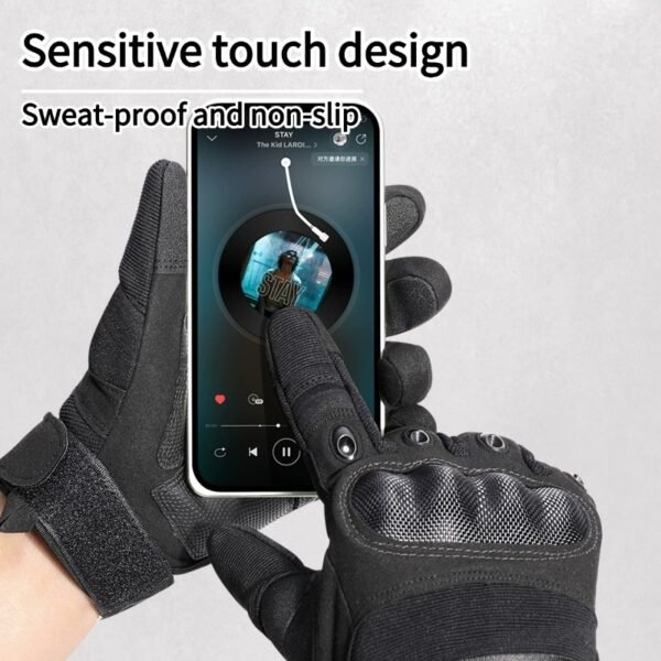 稿定设计-4 Military training half-finger tactical gloves men's training combat riding motorcycle military fans outdoor safety protection non-slip