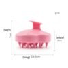 稿定设计-5 Professional shampooing artifact! Silicone shampooing brush, shampooing comb, massage brush, hair scalp cleaning head massager