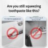 Toothpaste squeezer for lazy people