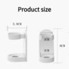 稿定设计-5 Electric toothbrush holder bathroom punch-free wall-mounted toothbrush rack toothbrush storage children's wash rack