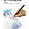 Two-in-one stylus pen suitable for Apple IPAD Huawei pencil handwriting capacitive pen