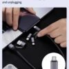 Apple Type-c Android 2-to-3 60W mobile phone fast charging data cable suitable for 3A braided charging cable