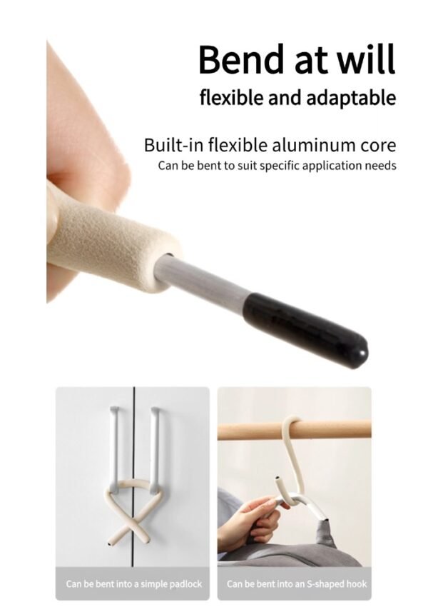 Multipurpose free lock bracket hook tie