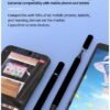 Two-in-one stylus pen suitable for Apple IPAD Huawei pencil handwriting capacitive pen