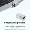 OTG adapter multi-function three-in-one USB3.0 Micro Type-c female fast charging converter universal for mobile phones and tablets