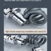 详情图1 Three-speed faucet extender booster splash-proof shower kitchen universal upgrade universal shower nozzle
