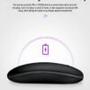 Bluetooth mouse wireless silent suitable for notebook games office desktop computer rechargeable universal