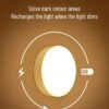 Human body intelligent induction charging induction night light bedside lamp wardrobe aisle induction light