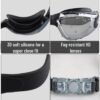 High-definition, anti-fog, waterproof, professional electroplated swimming goggles