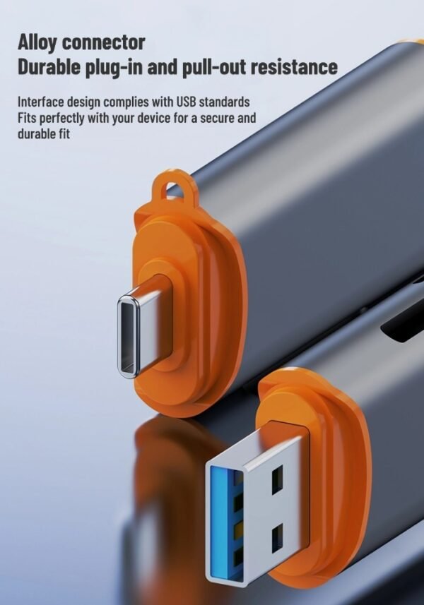 Multi-function card reader 4 in 1 universal USB/TYPE-C for mobile phones and computers, cameras, SD cards and TF cards