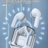详情图1 Transparent LED digital display Bluetooth headset with ultra-long battery life and no pain when worn for a long time