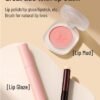 Round head lip brush lipstick brush portable smudge lip pencil female special beauty tool lip makeup brush