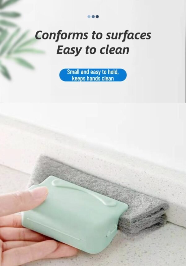 Window gap cleaning brush tool household cleaning door and window groove cleaning dead corner brush window cleaning artifact