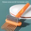 Air cushion comb cleaning brush comb cleaning claw tool to clean hair air bag comb cleaning artifact