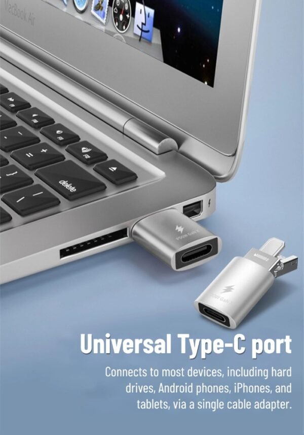 OTG adapter multi-function three-in-one USB3.0 Micro Type-c female fast charging converter universal for mobile phones and tablets