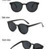Retro round literary unisex sunglasses small frame glasses ins sunglasses