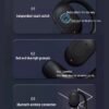 New ear-hook Bluetooth headset without ear wireless bone conduction headset long battery life Bluetooth