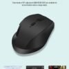 Ergonomic Wireless Mouse Battery Wireless Version 2.4G Single Mode Connection Home Office
