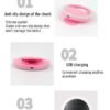 Live broadcast beauty selfie fill light portable rechargeable version mini mobile phone fill light clip round