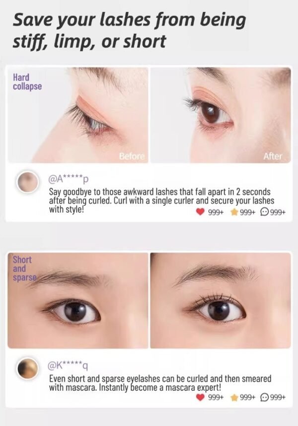 Eyelash curler fits natural curling wide-angle partial sunflower eyelash curler for beginners