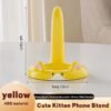 Portable foldable and retractable desktop mobile phone holder for lazy people chasing dramas