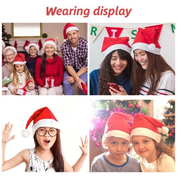 Holiday Decorative Adult Christmas Hat