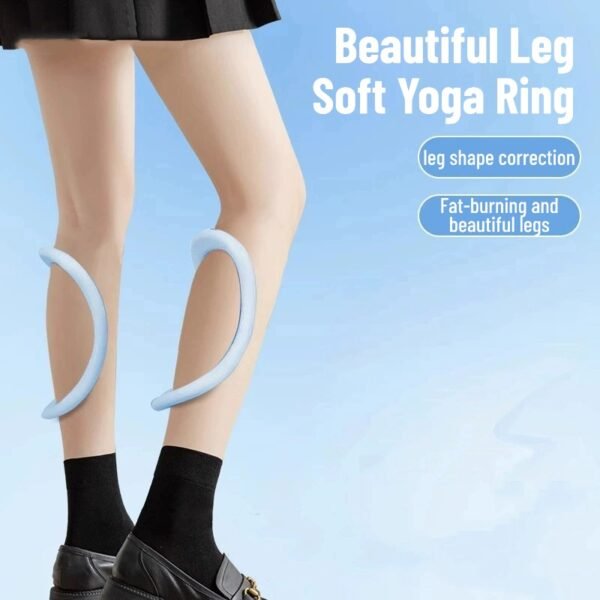 Yoga calf clamp assist for slimming legs, opening shoulders and back, and beautifying and slimming back