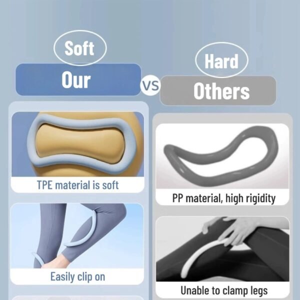 Yoga calf clamp assist for slimming legs, opening shoulders and back, and beautifying and slimming back