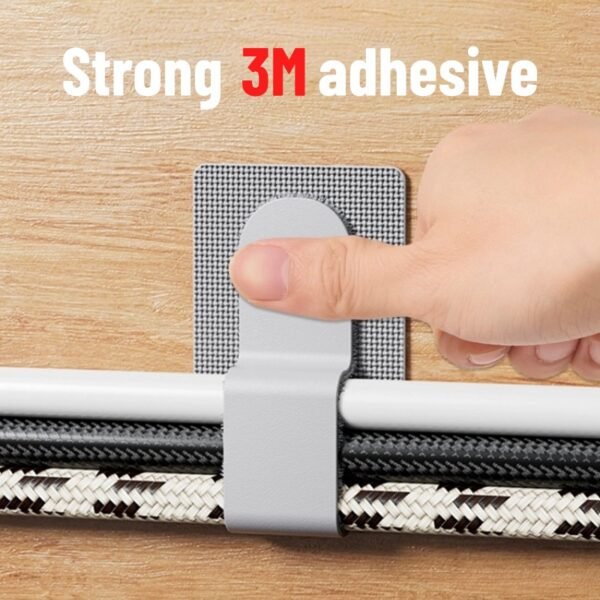 Shoot one and send three with 3M adhesive Velcro cable organizer