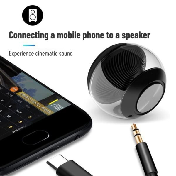 AUX car audio cable type-c adapter 3.5mm cable