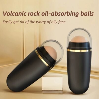 Volcanic Stone Oil-Absorbing Roller Portable Makeup Beauty Stick