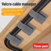 Shoot one and send three with 3M adhesive Velcro cable organizer